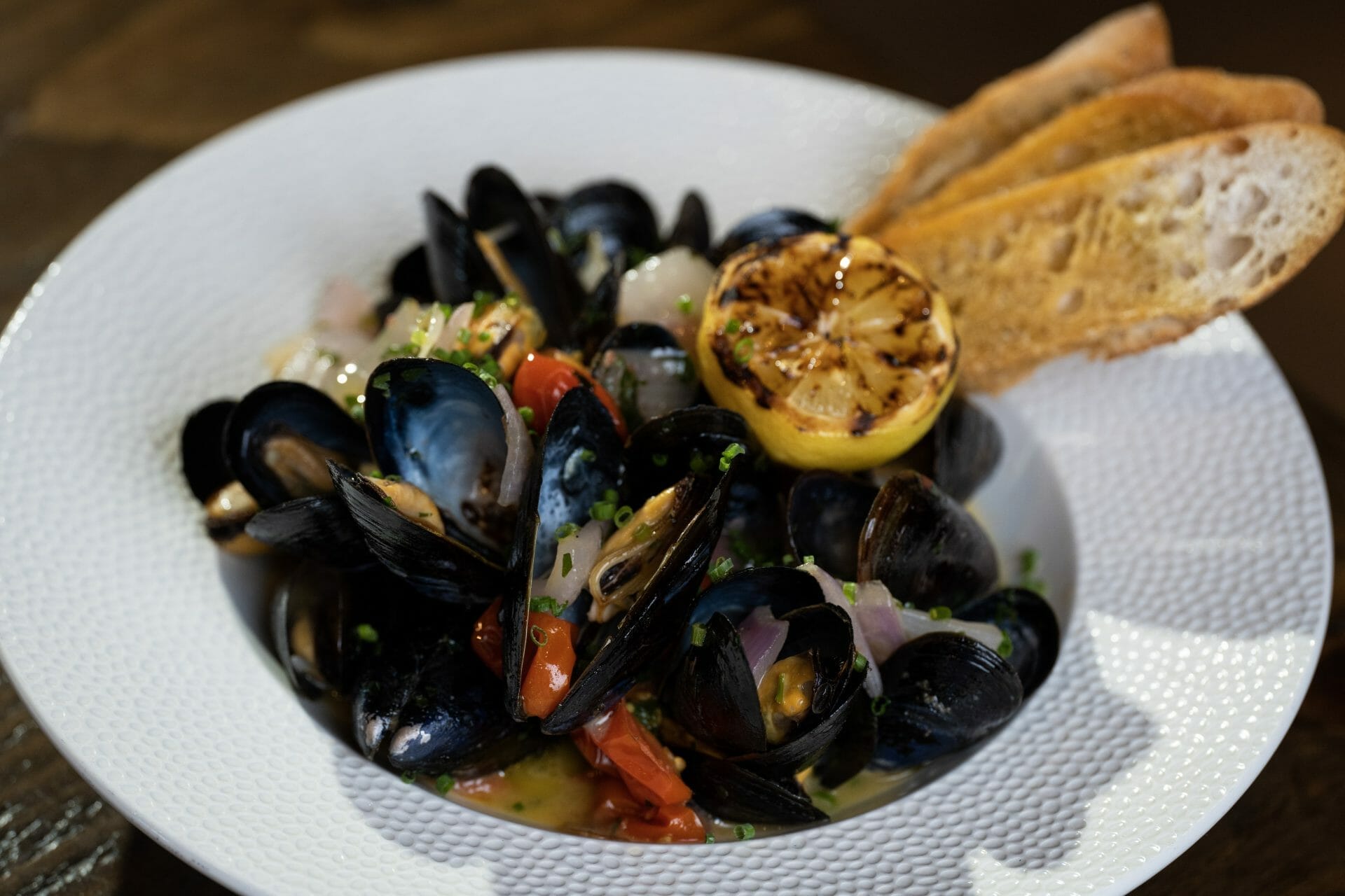 SteamedBlueMussels